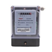 Durable using best reliability single kwh meter