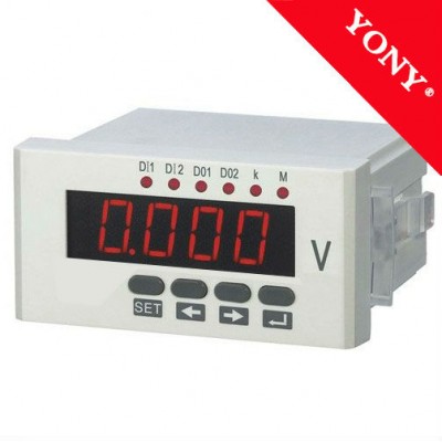 Household Mechanical Single Phase Monitoring Instrument Digital Ammeter And Voltmeter