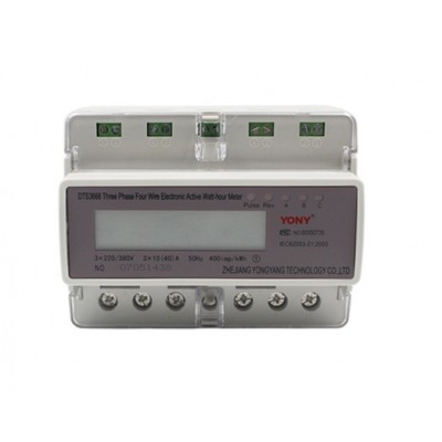 Top sale reliable power protection overload detection modbus din rail meter